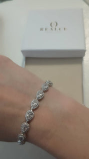 Pulsera Plata 925 con Circonita Cúbica