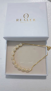 Pulsera Plata 925 Ajustable Circonias cz