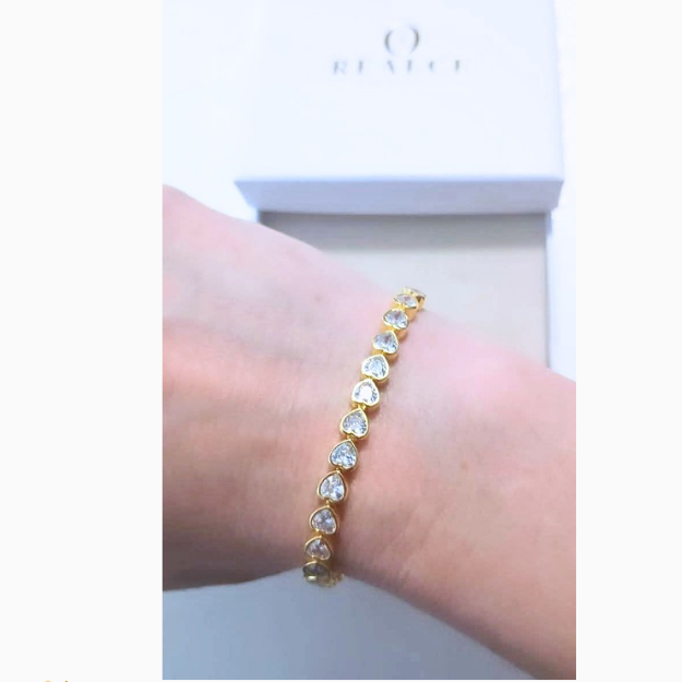 Pulsera Plata 925 Estilo Tennis