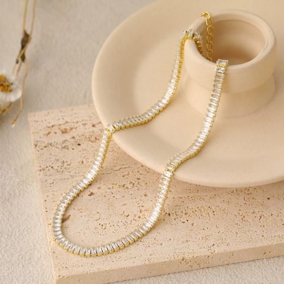 Collar Plata 925 Tennis